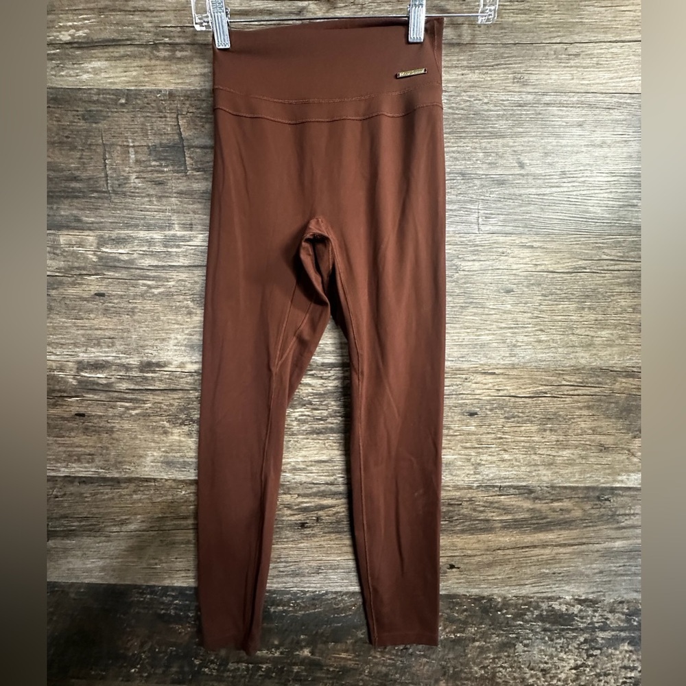 Gymshark Whitney Simmons Brown Leggings Full-Length